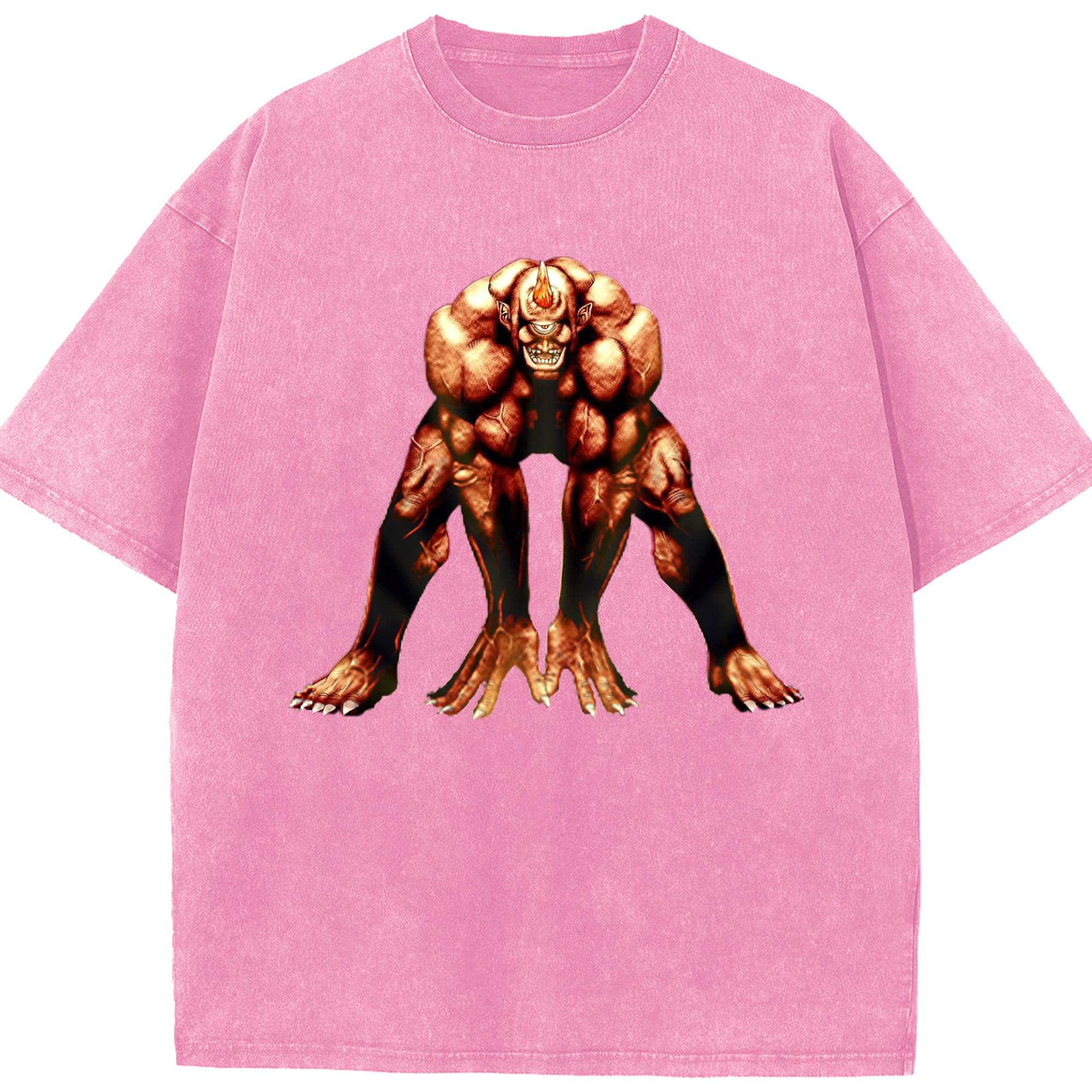 （画像用） 遊☆戯☆王 Yu-Gi-Oh! 綿100% ヴィンテージ風 半袖Tシャツ（フロントプリント）